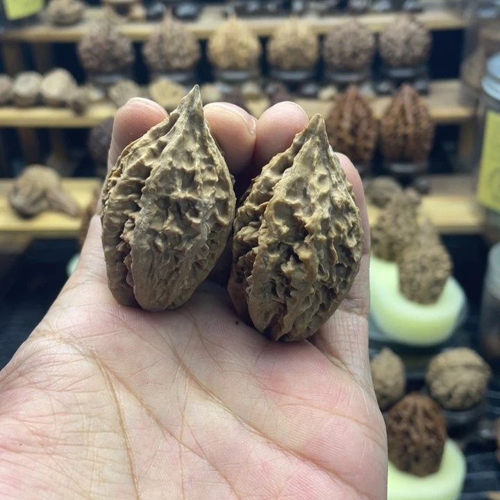 文玩核桃把件楸子41