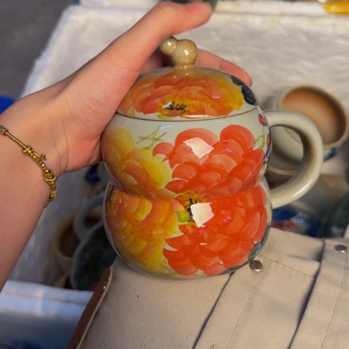 瓷片景德镇陶瓷手工手绘
