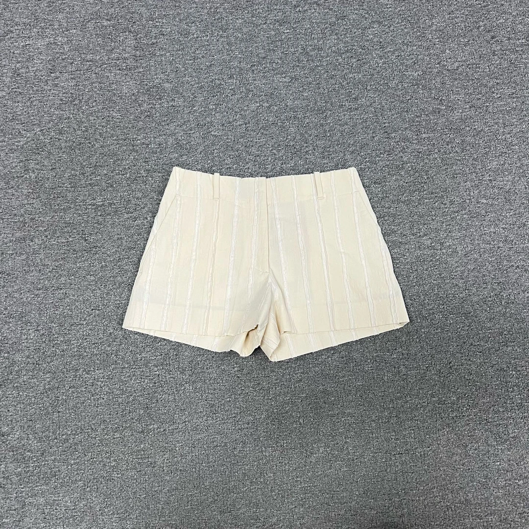 99新 AMIPARIS Acne Studios 白色 竖条纹 休闲短裤 34码