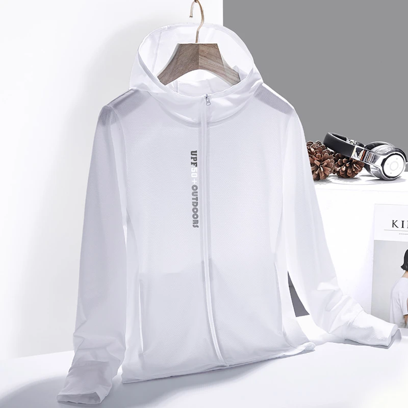 UPF50+防晒衣男士夏季防晒服新款弹力轻薄款女生外套透气防紫外线