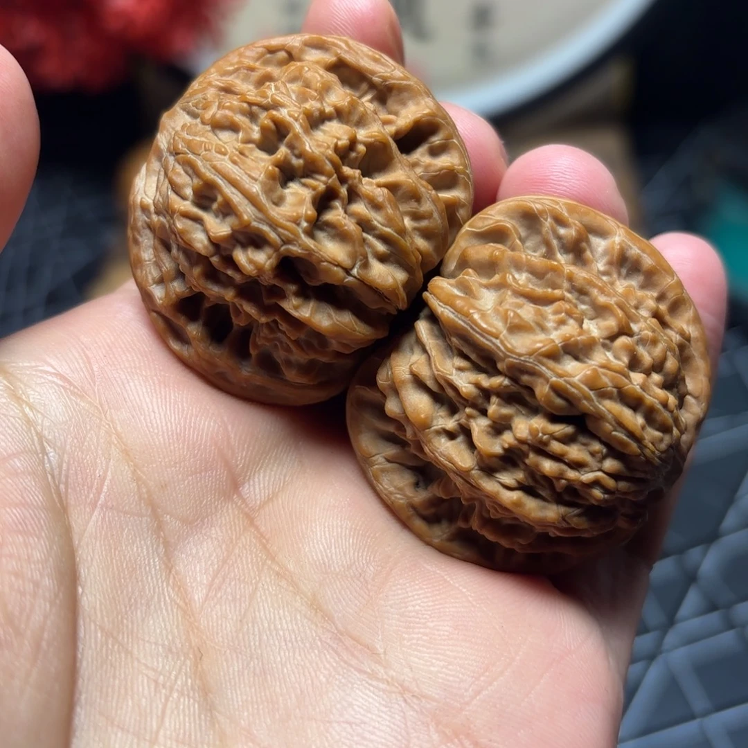 把件文玩核桃42尺全品磨盘福利价