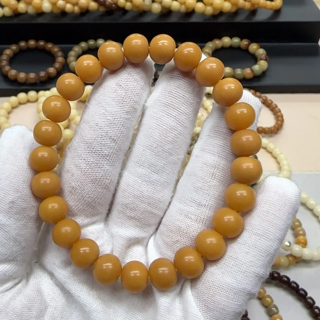 菩提根/象牙果手串8.8*10 鬼工 11年