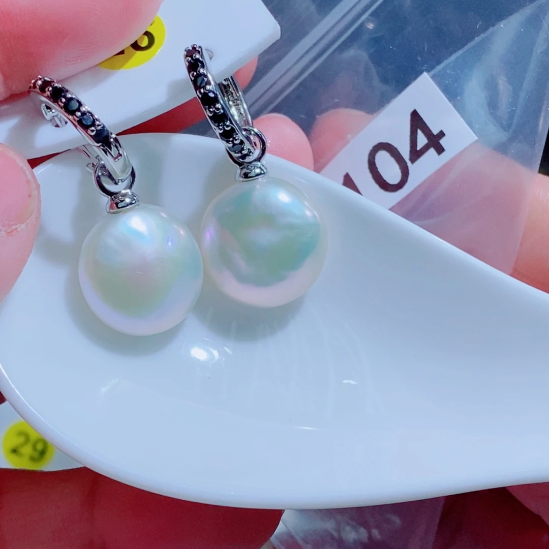 可***头 淡水珍珠银S925镶嵌