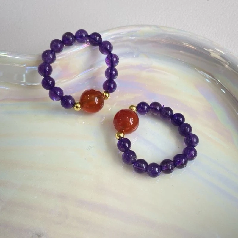 天然水晶戒圈天然水晶戒圈【多样性发其一】【多样性发其一】