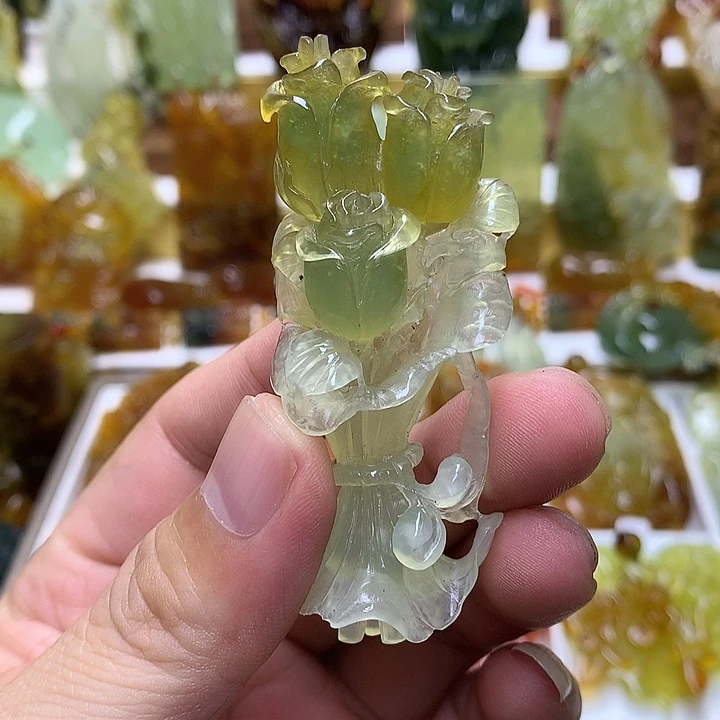 蛇纹石玉未镶嵌珠宝半成品