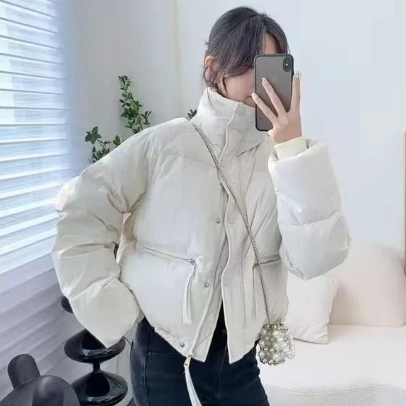 《M》2小个子羽绒服服冬季宽松百搭纯色女