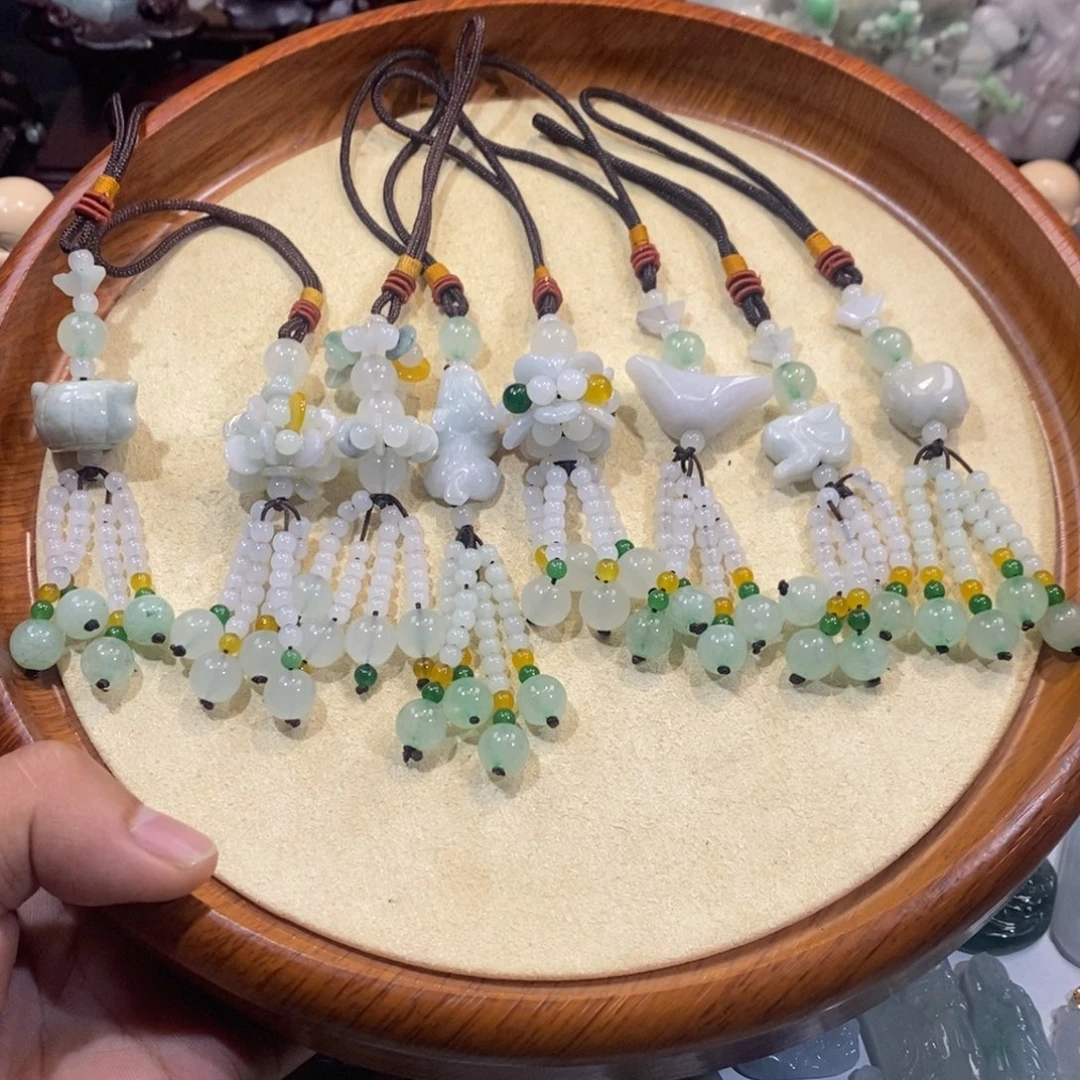 翡翠未镶嵌吊坠(不含链)包挂车挂