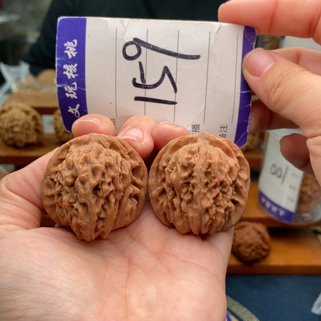 把件文玩核桃38楼子