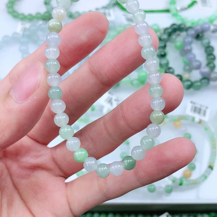 未镶嵌手链翡翠翡翠