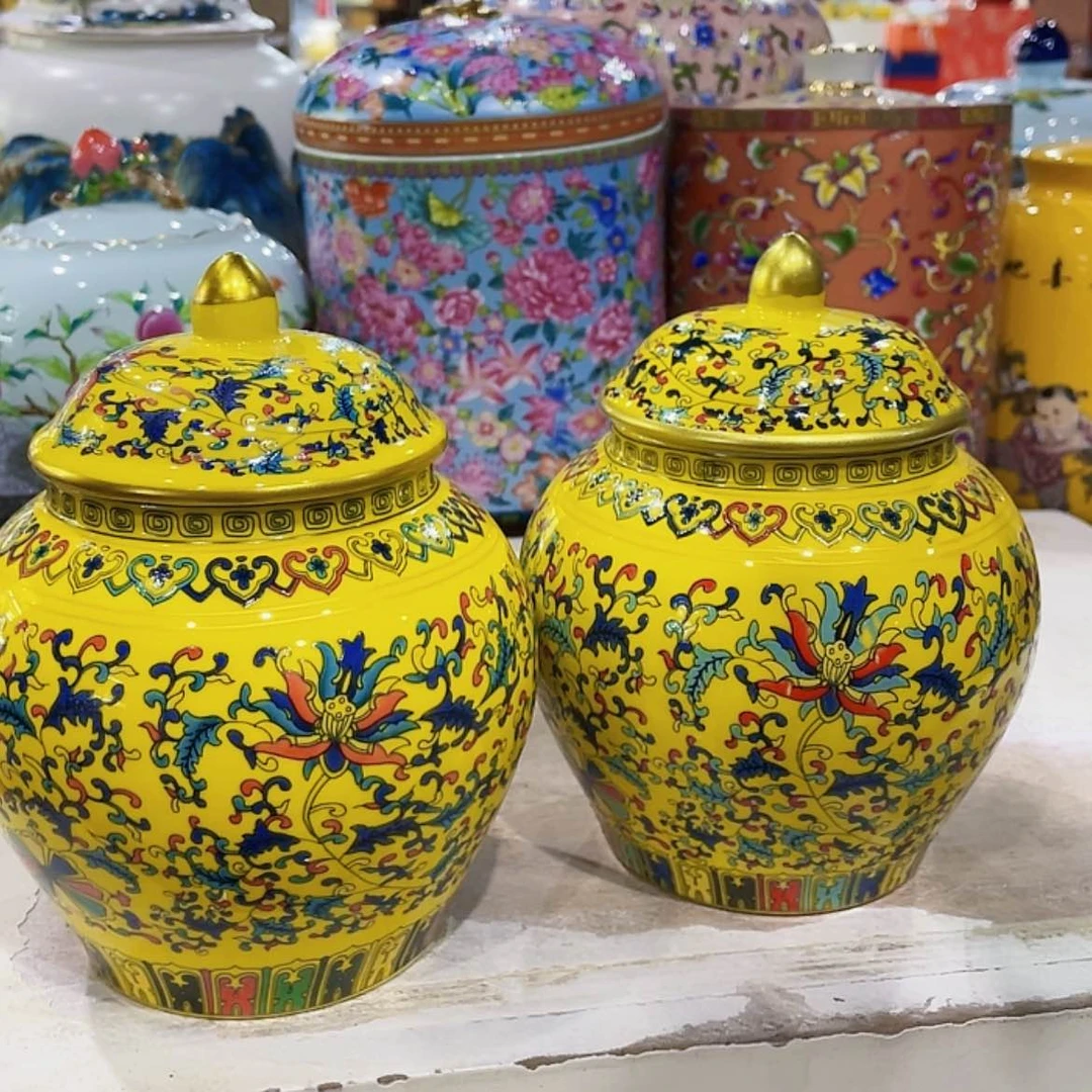 【闪购商品】罐陶瓷茶叶罐密封罐