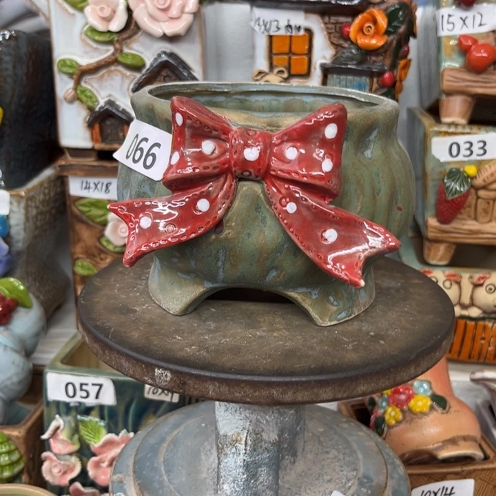 紫砂花盆粗陶材质多肉花盆