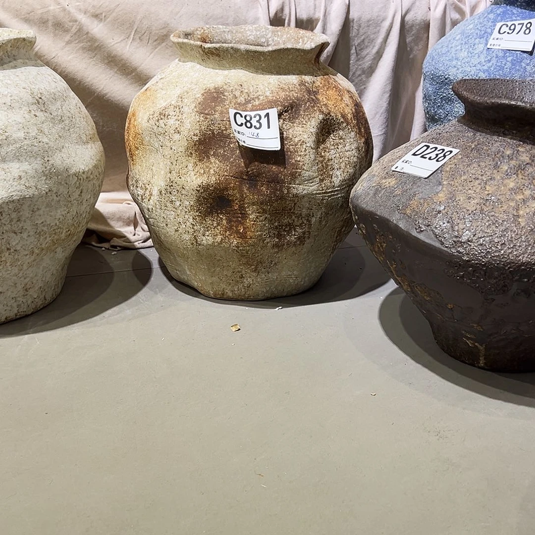 瓶C831高28口14.5陶瓷花瓶无孔