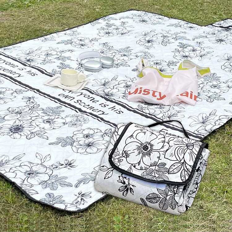 【200*150cm】超声波野餐垫加厚防水防潮垫沙滩垫户外野餐垫