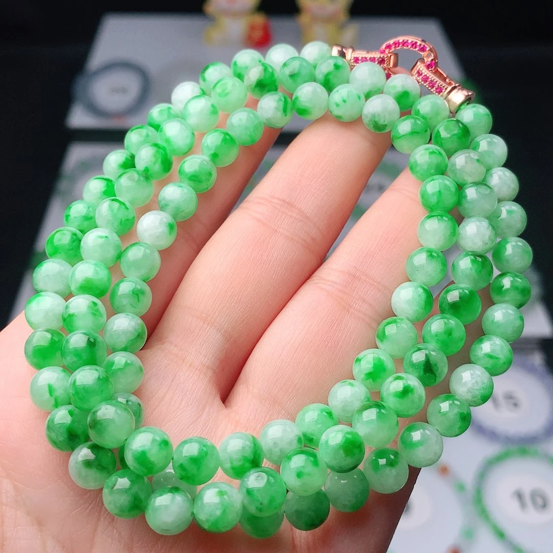 翡翠未镶嵌手链翡翠