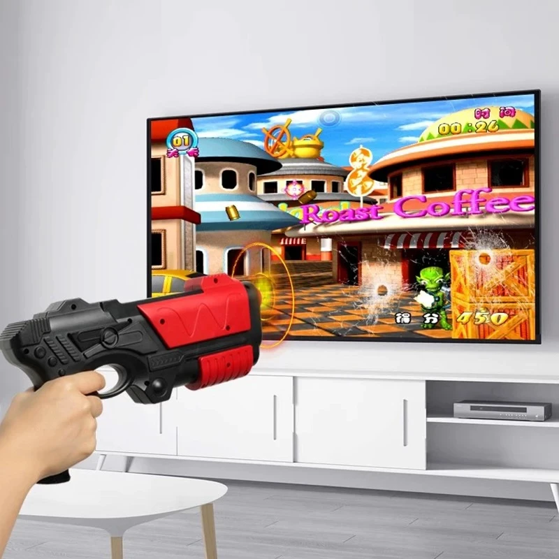 全舞行无线射击游戏枪AR体感运动健身亲子互动体感游戏机电视家用