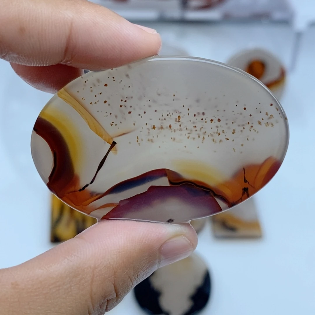 玛瑙/玉髓未镶嵌珠宝半成品