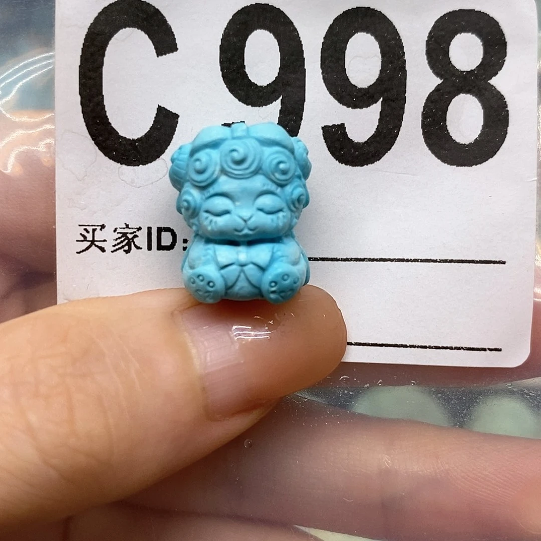 未镶嵌绿松石绿松石配饰定制