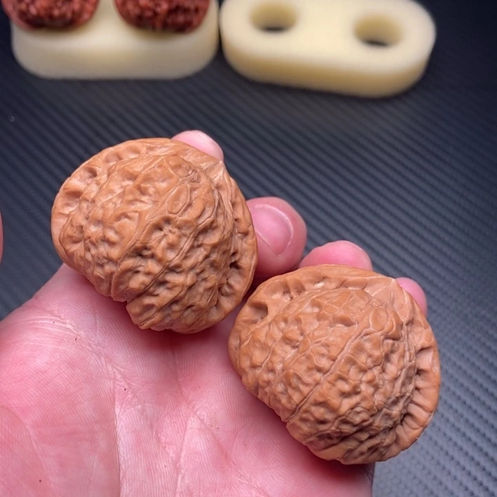 文玩核桃吊坠45尺寸三角南瓜墩