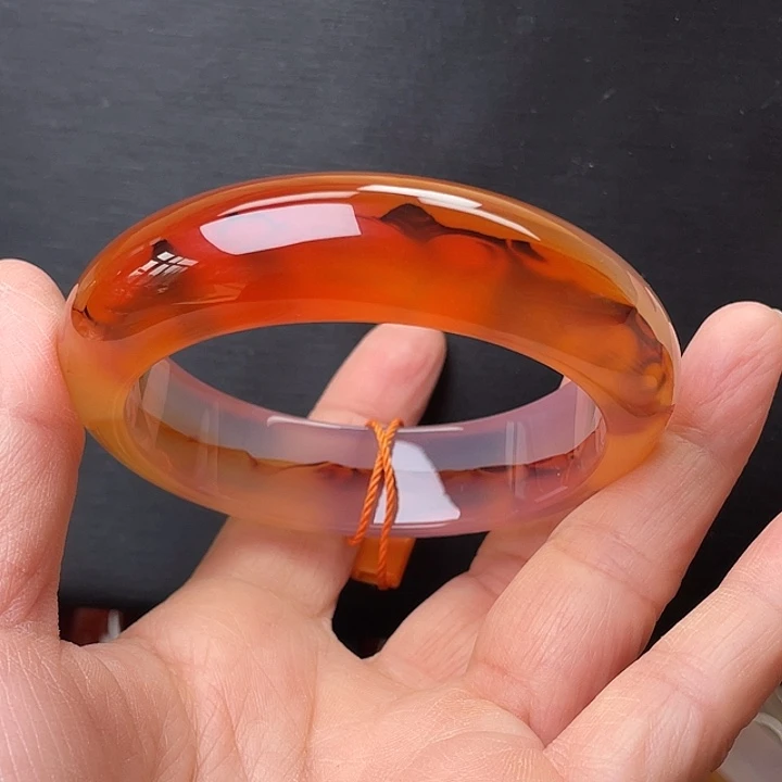 玛瑙/玉髓未镶嵌手镯60.5圈口