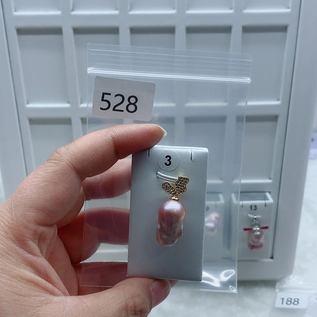 吊坠(不含链)合金淡水珍珠