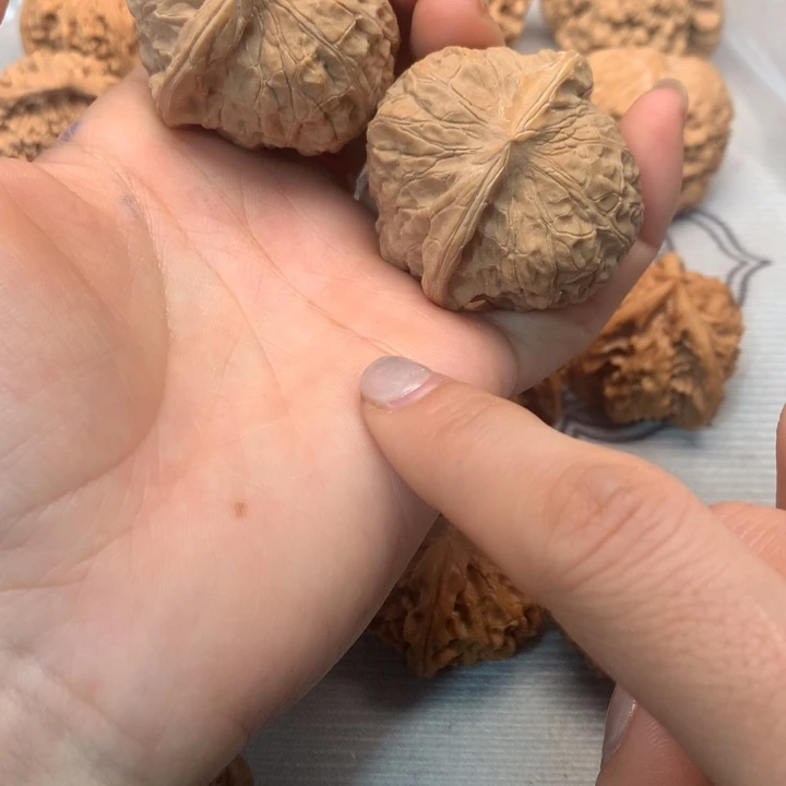 马***刺把件文玩核桃南瓜墩43