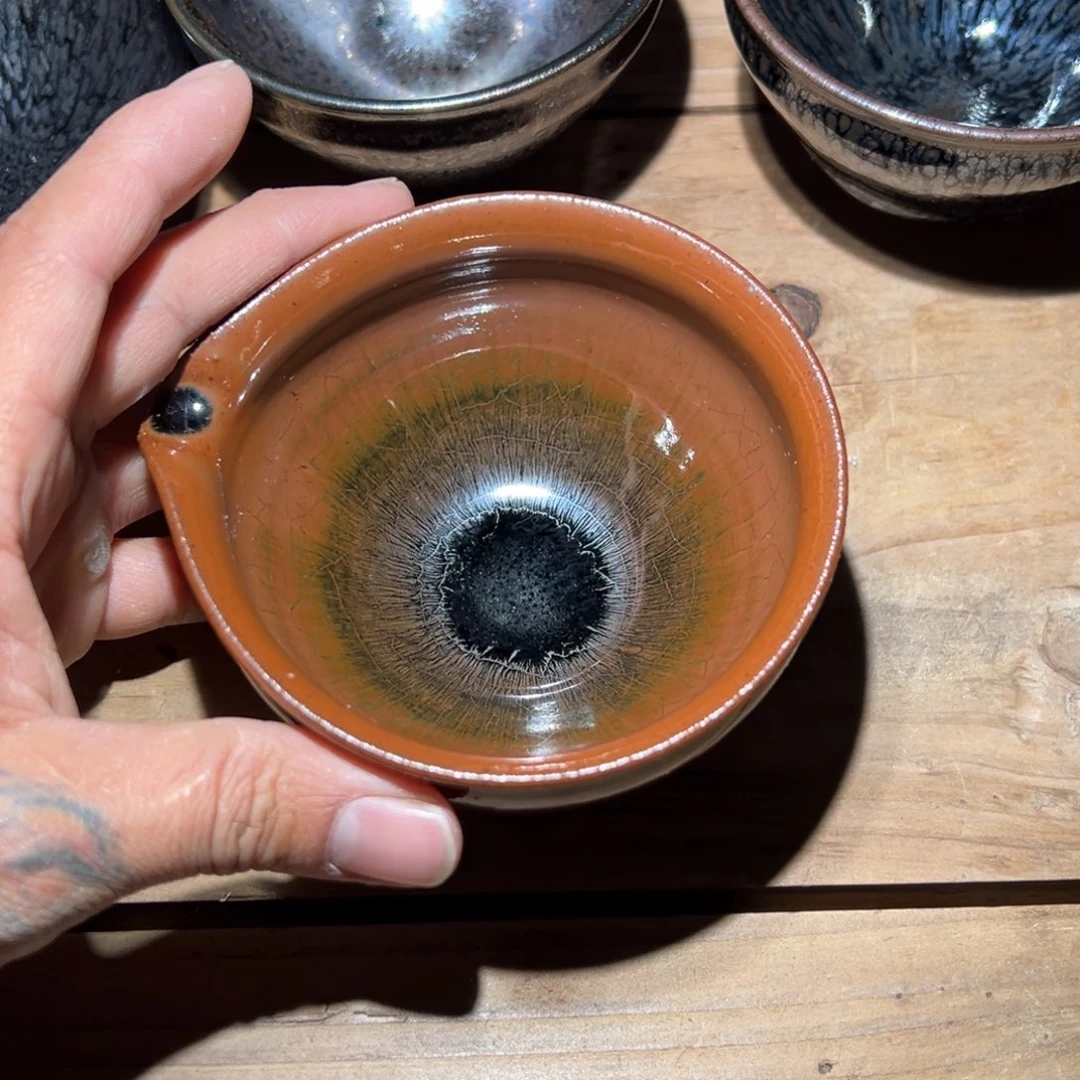 茶盏老木头柴烧精选建盏82