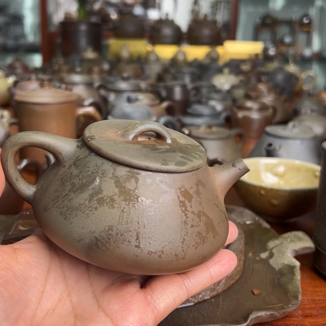 贵台龙窑柴烧茶具64小*子