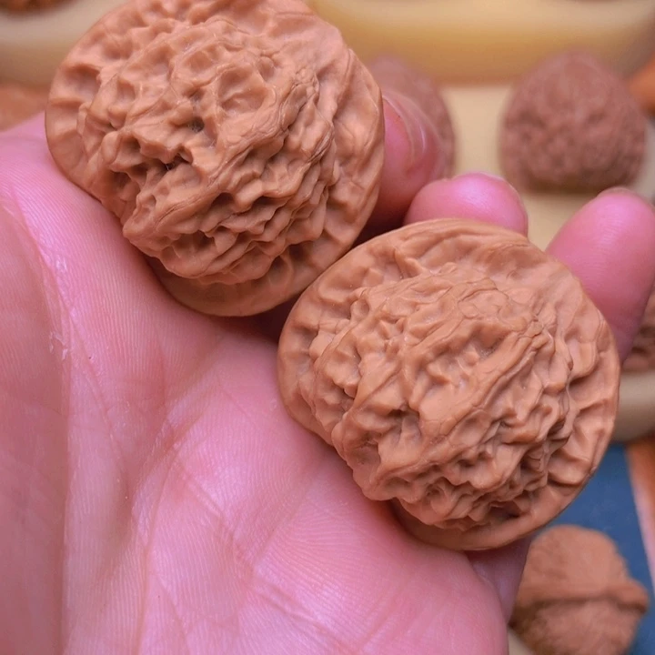 文玩核桃把件37全品蜡皮秦公子