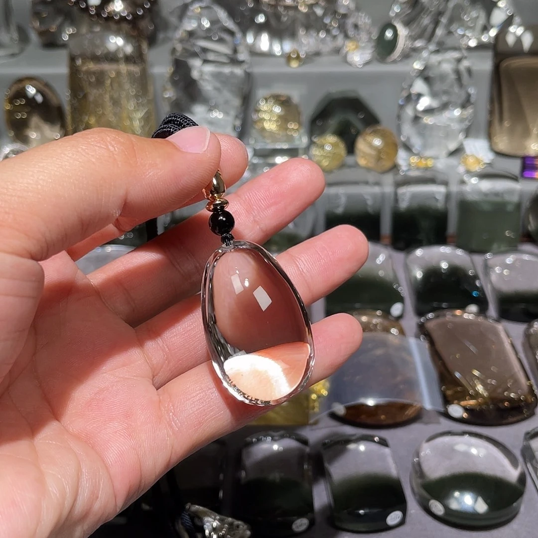 醉***何未镶嵌颈饰水晶挂件