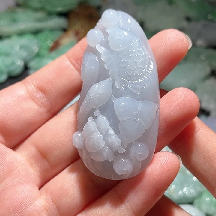 颈饰未镶嵌翡翠天
