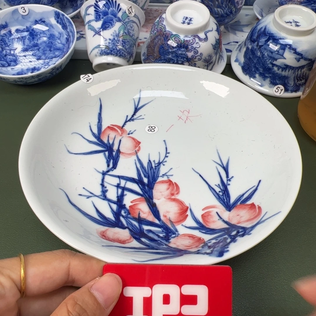 景德镇纯手工纯手绘茶具木木88