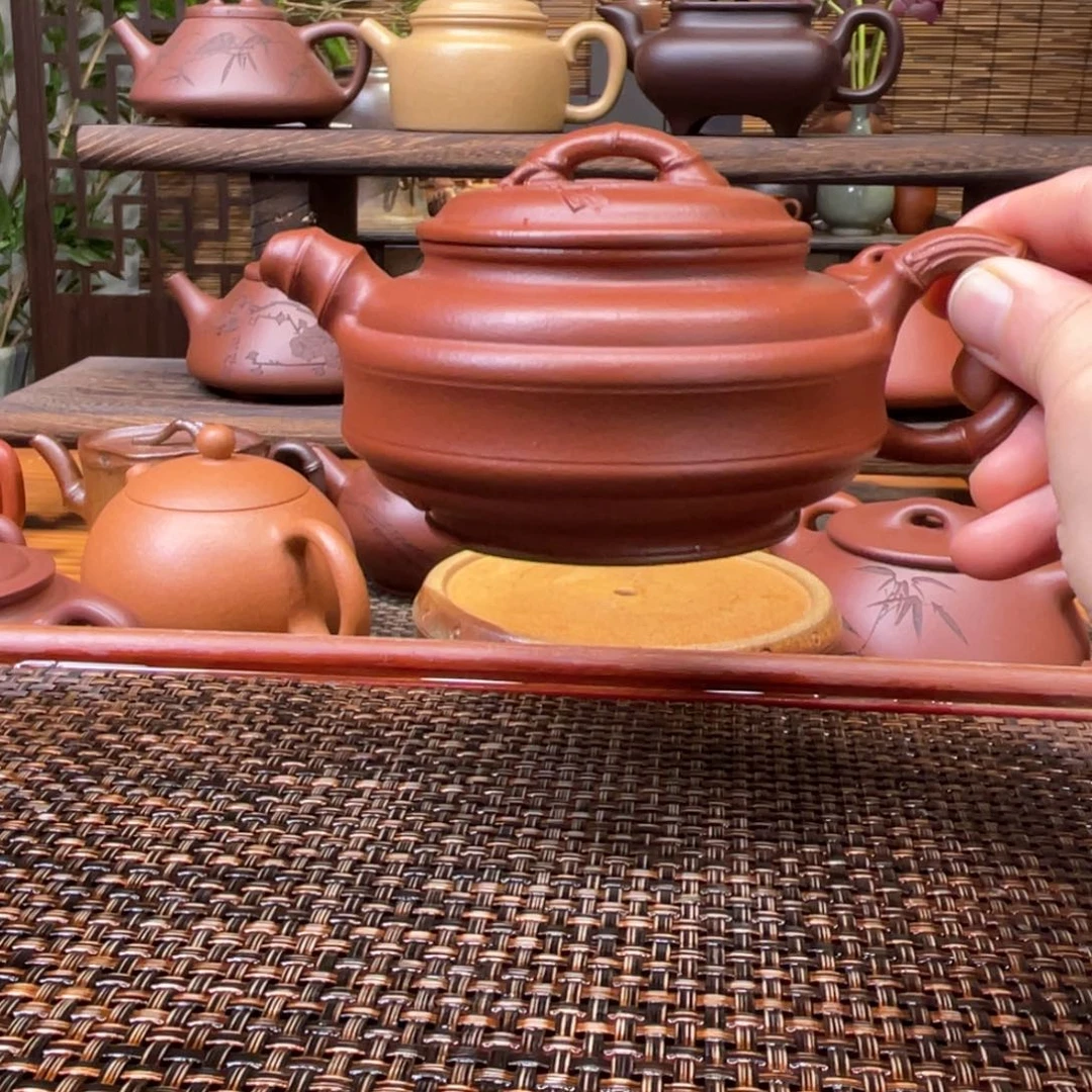 茶壶紫砂宜兴原矿紫砂手工制240