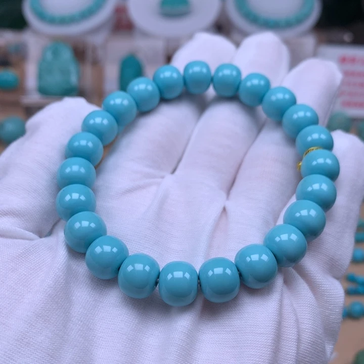 未镶嵌绿松石珠宝奇石