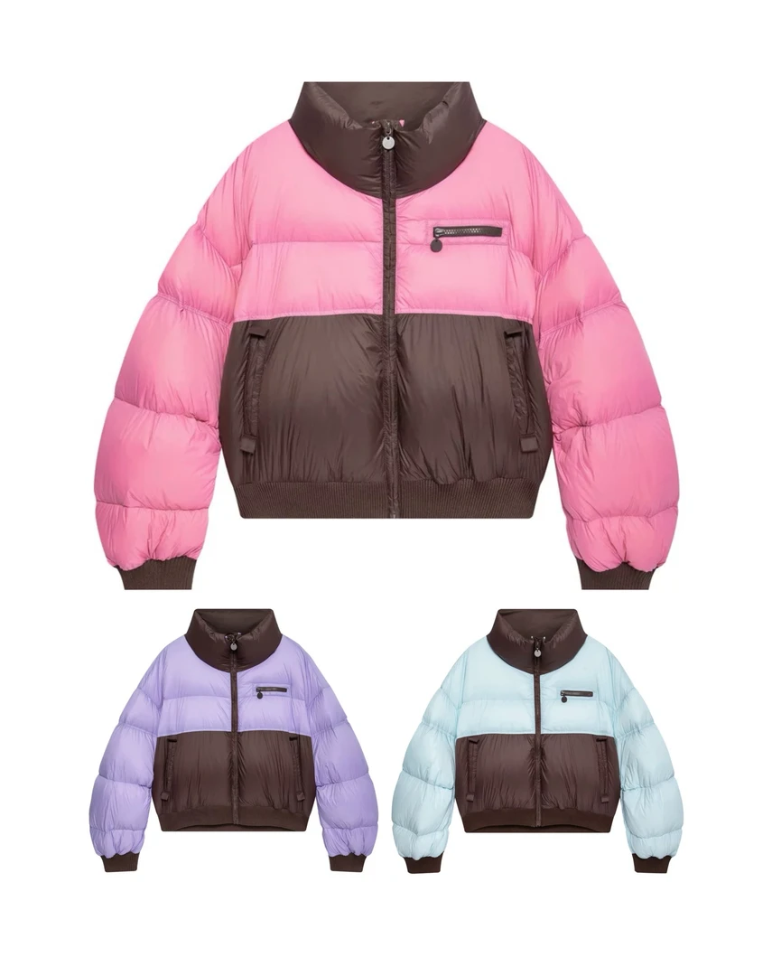 【特清】橘z 穿搭女装外套90白鸭绒羽绒服