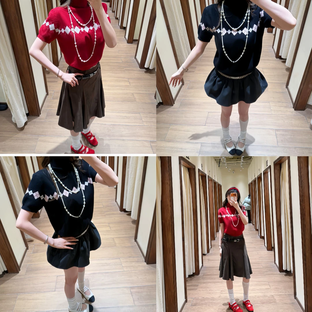 【甜甜专属】Ariseism 美式复古针织衫女春季新款