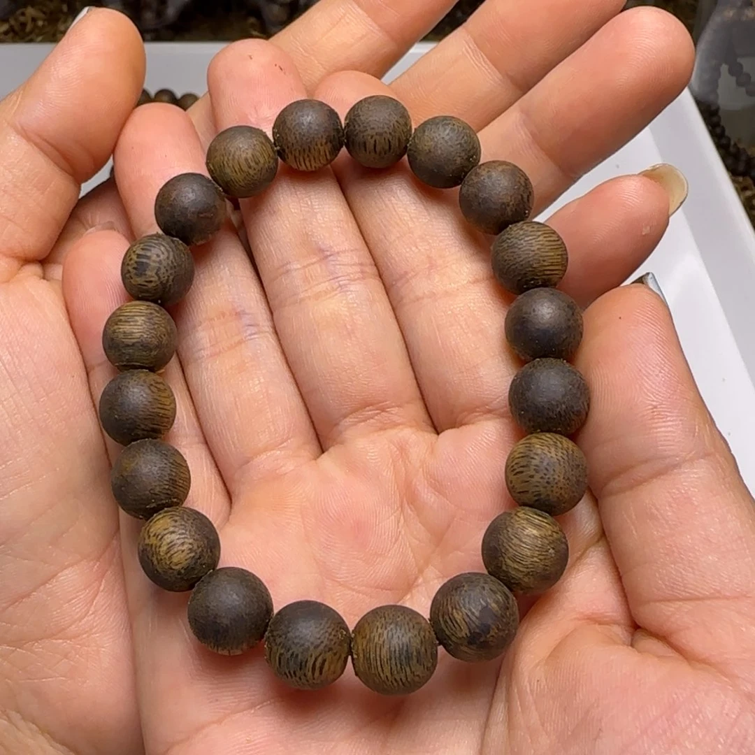 手串沉香?****?棋楠沉香1.0单圈手串