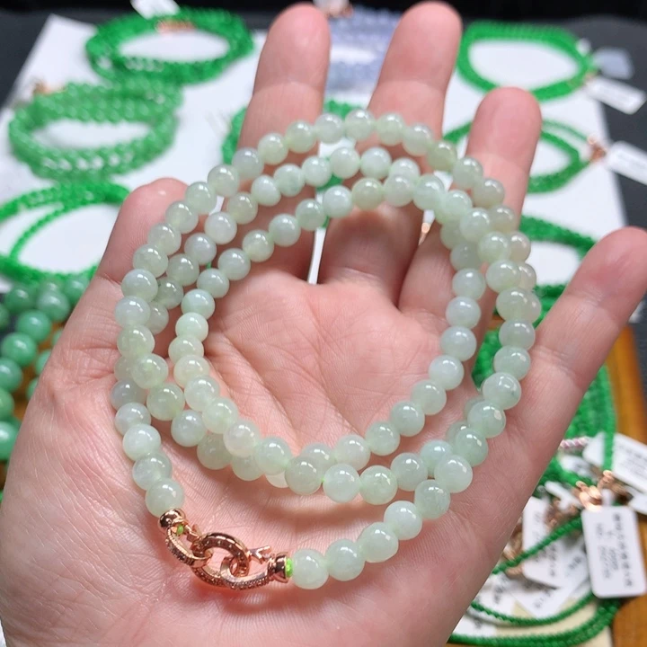 翡翠未镶嵌手链翡翠