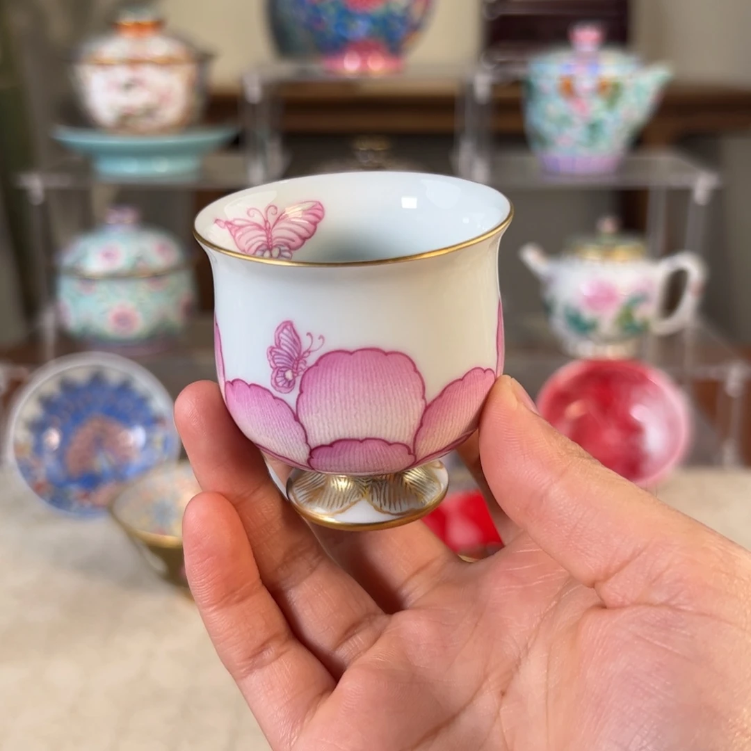纯手工手绘 高端茶器