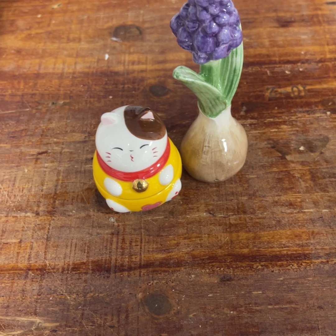 摆件淘***手微瑕疵陶瓷摆件，完美主义慎拍