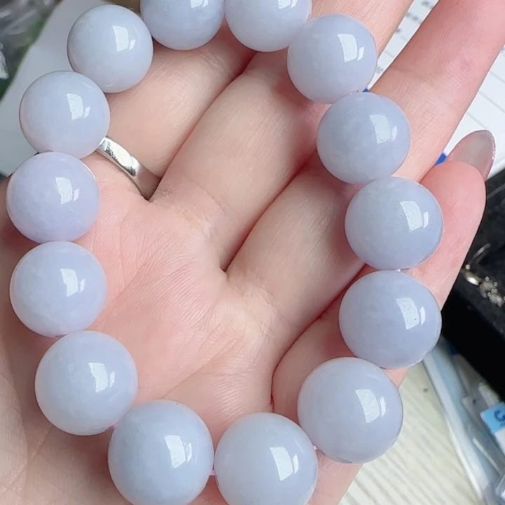 翡翠未镶嵌颈饰天然A货36