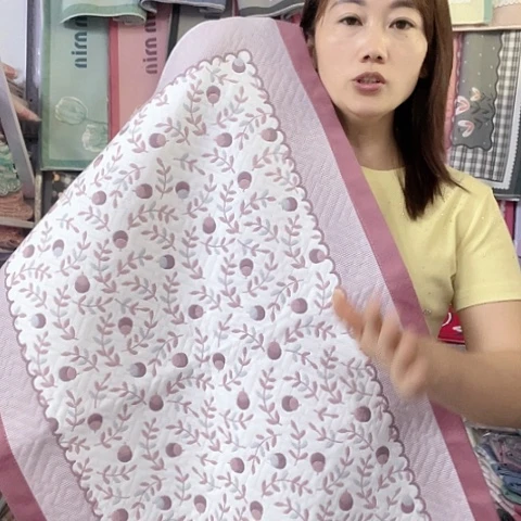 棉纱布棉豆沙果实累累