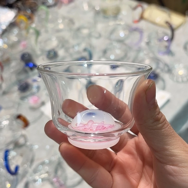 粉花珠品杯。