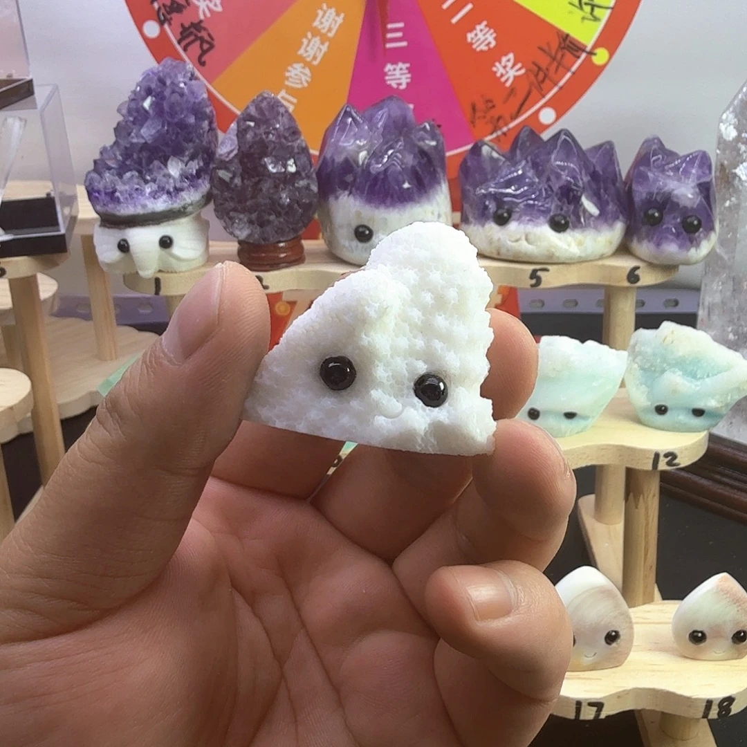 珠宝半成品水晶未镶嵌