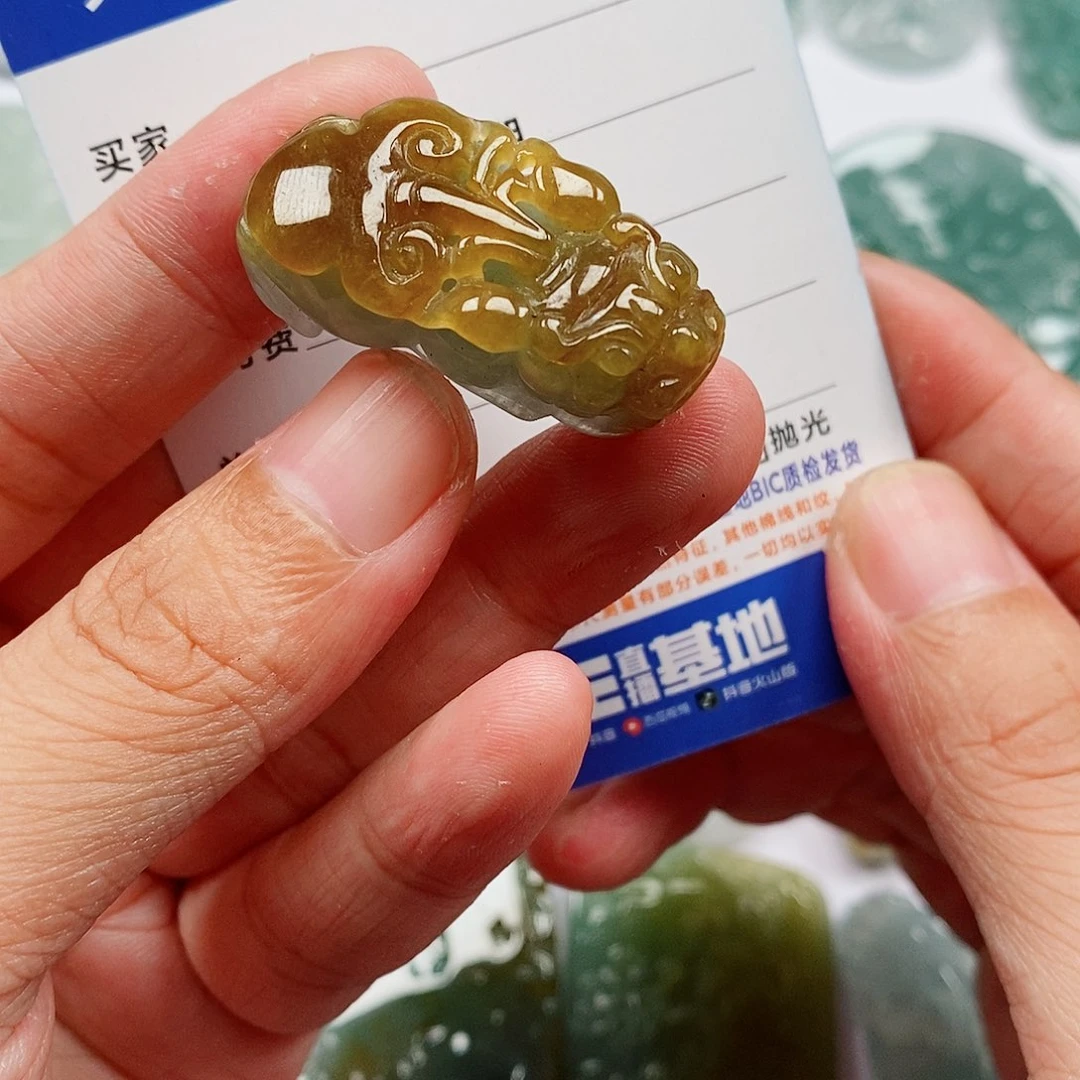 颈饰未镶嵌翡翠貔貅