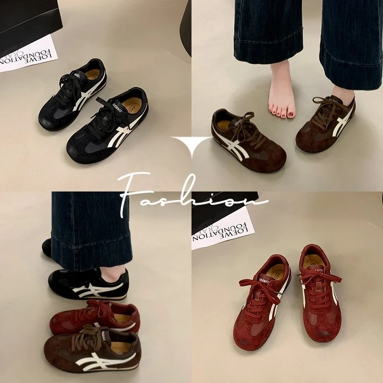 YXJM秋季时尚德训鞋百搭潮鞋运动鞋女鞋