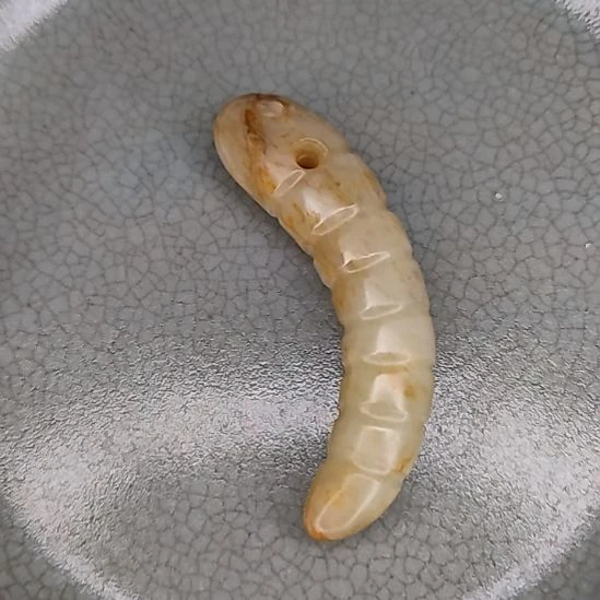 摆件开片瓷器瓷片摆件