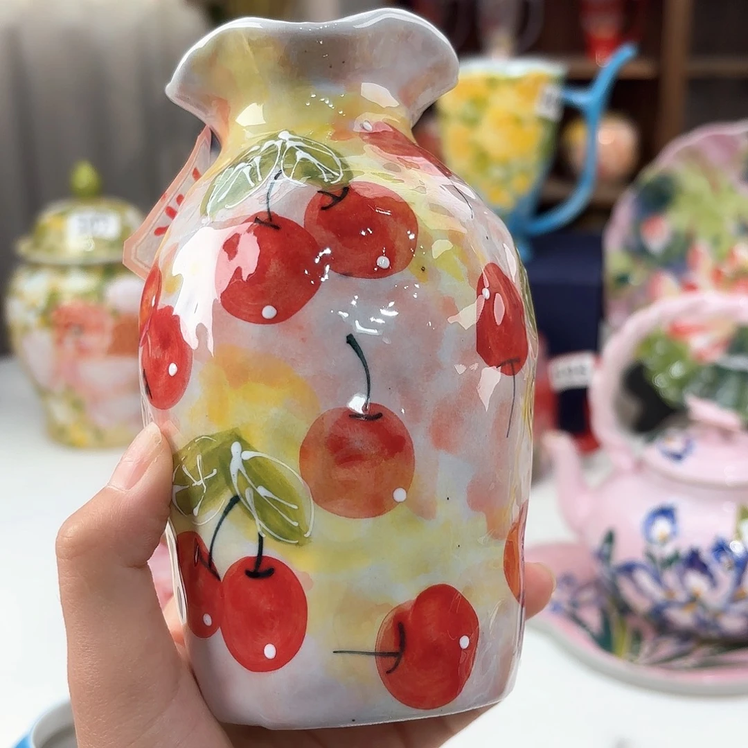 O****景德镇手绘高温釉下彩陶瓷茶具