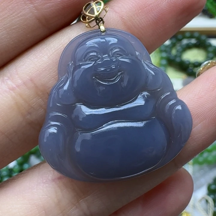 和田玉18K金镶嵌手链