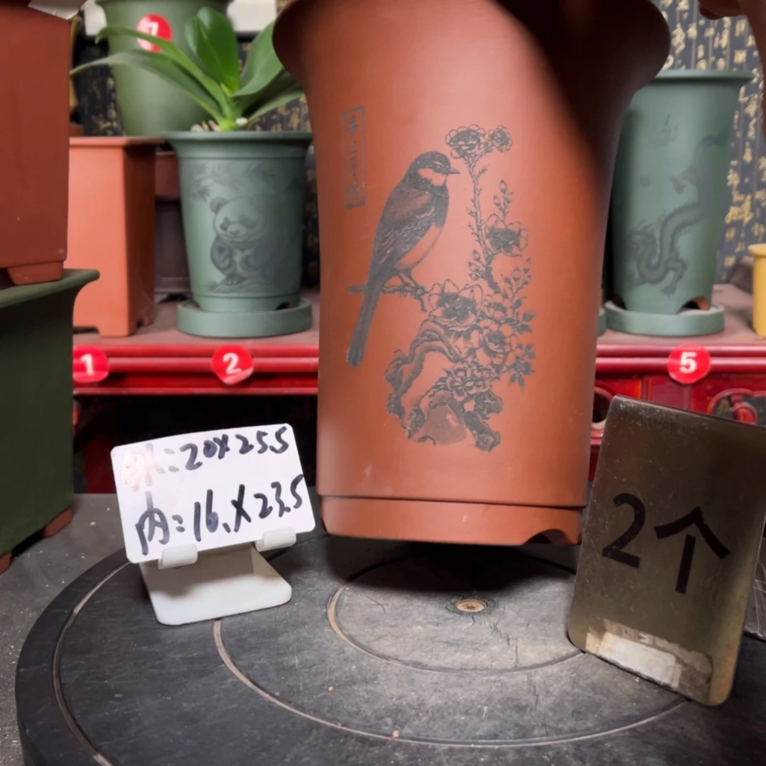 花盆紫砂紫砂花盆