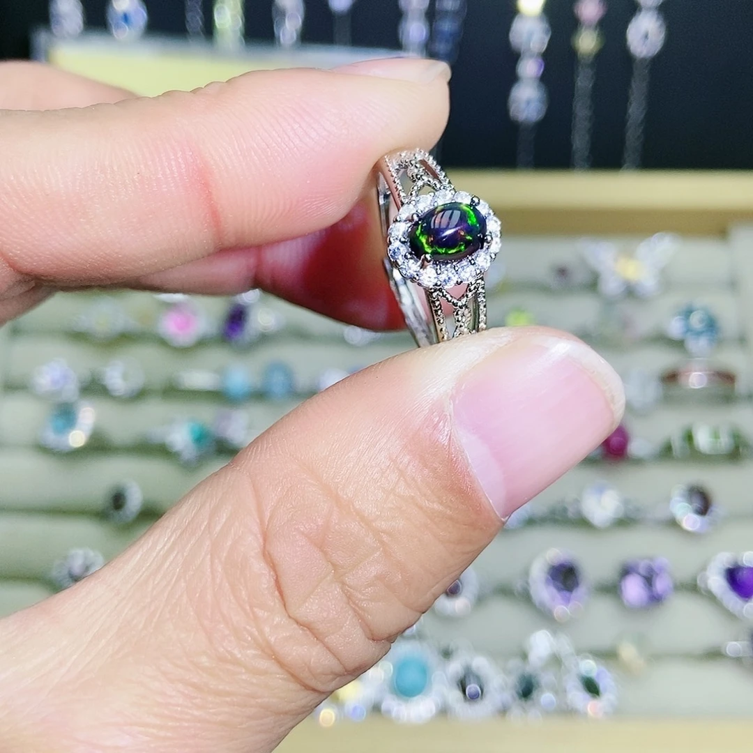 【闪购商品】未镶嵌欧泊戒指